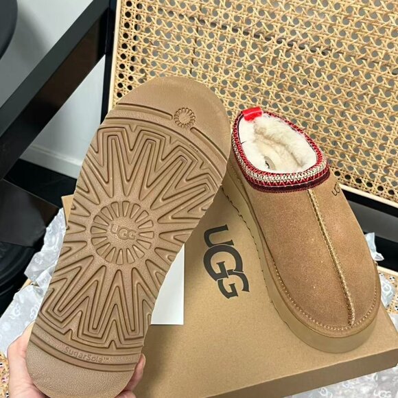 Ugg Tazz Platform Slippers Chestnut - Picture 9 of 9